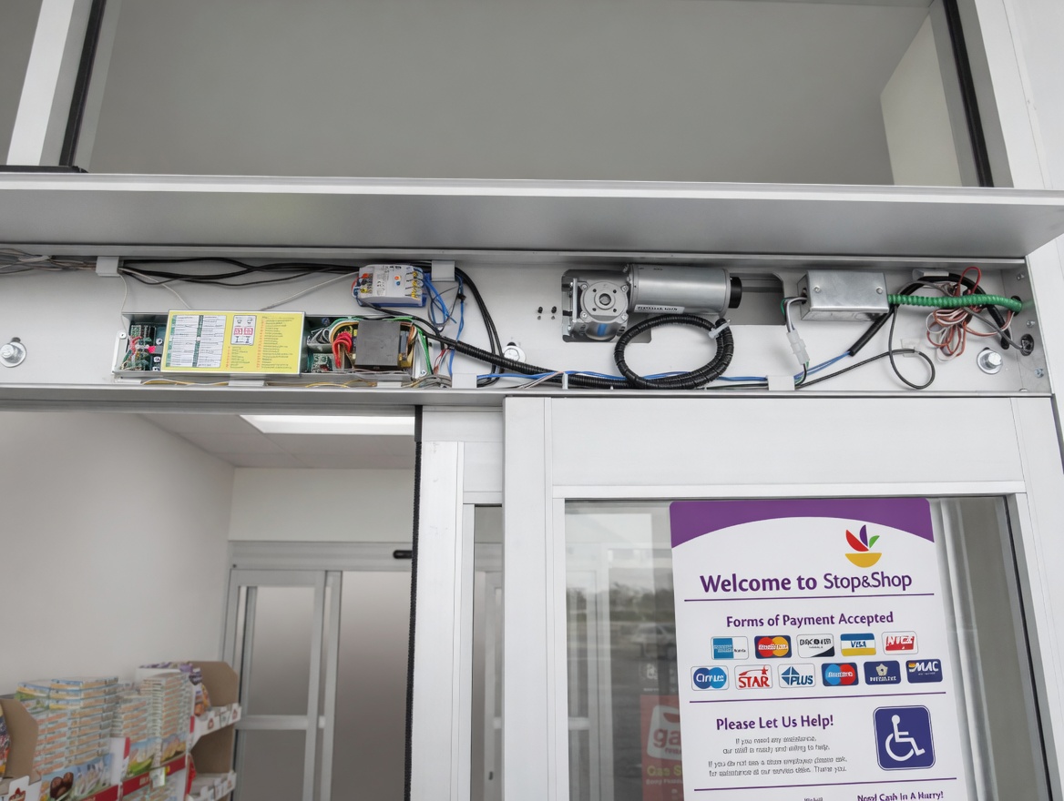 Doortronix drive system — exterior installation